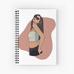 Jennie Kim Fan Art Blackpink Kpop Notebook