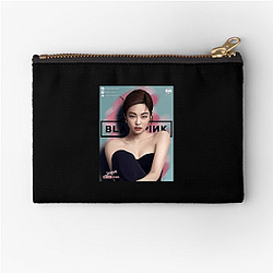 Jenie Kim Blackpink in Design Art Jennie Kim Zipper Pouches