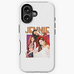 Jennie Kim Band Tee iPhone Case