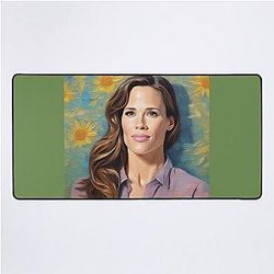Jennifer Garner Portrait Celebrity Lover Desk Mat