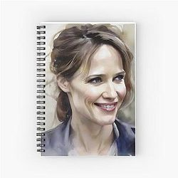 The Smile of Jennifer Garner Spiral Notebook