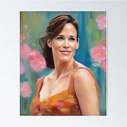 Jennifer Garner Portrait Celebrity Poster