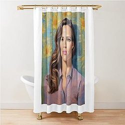Jennifer Garner Portrait Celebrity Shower Curtain