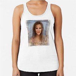 Jennifer Garner Portrait Racerback Tank