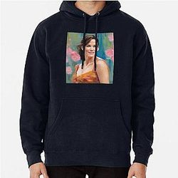 Jennifer Garner Portrait Celebrity Pullover Hoodie