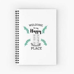 Jennifer Hudson - Welcome to my happy place - Jennifer Hudson Show - Mug - Cup Spiral Notebook