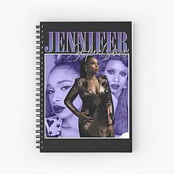 Jennifer Hudson Spiral Notebook
