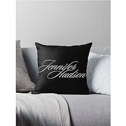 Jennifer Hudson American singer Throw Pillow Cover
