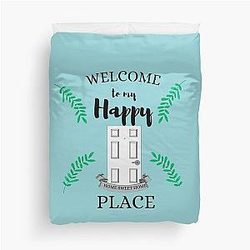 Jennifer Hudson - Welcome to my happy place - Jennifer Hudson Show - Mug Cup Duvet Cover