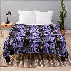 Jennifer Hudson Graphic Print Throw Blanket