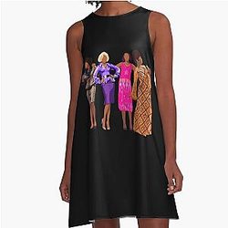 Jennifer Hudson Wears A-Line Dress