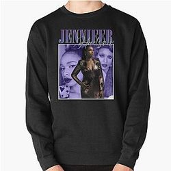 Jennifer Hudson Graphic Print Pullover Sweatshirt