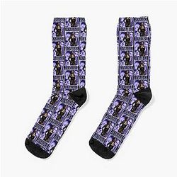 Jennifer Hudson Graphic Print Socks