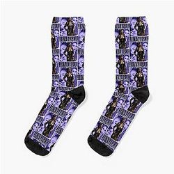 Jennifer Hudson Graphic Socks