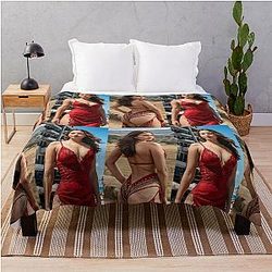 Jennifer Lawrence Blanket Throw