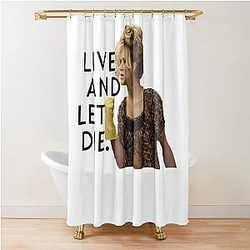 Gift Idea Jennifer Lawrence Live Die Cool Gifts Shower Curtain