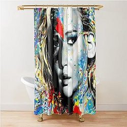 Jennifer Lawrence Shower Curtain