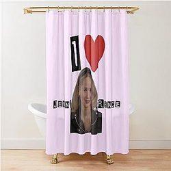 I Heart Jennifer Lawrence Shower Curtain