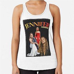 Jennifer Lawrence Vintage Racerback Tank Top