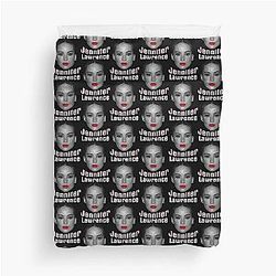 Jennifer Lawrence Fan Art Duvet Cover