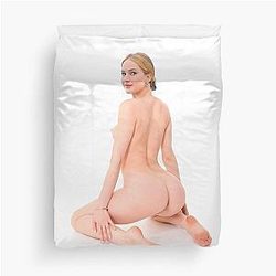 Jennifer Lawrence and Duvet Cover