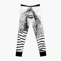 Mens Funny Jennifer Lawrence Black and White Birthday Gifts Leggings