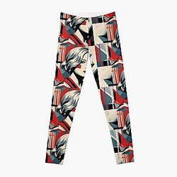 Digital design of Jennifer Lawrence leggings