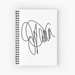Jennifer Lawrence Spiral Notebook