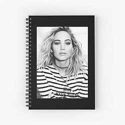 Mens Funny Jennifer Lawrence Gifts For Birthday Spiral Notebook