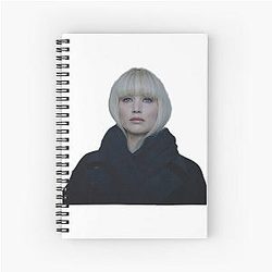 Jennifer Lawrence Spiral Notebook