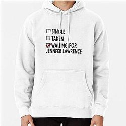 Waiting for Jennifer Lawrence Black Hoodie