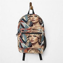 Digital design by Jennifer Lawrence of a backpack