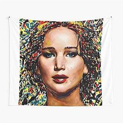 Jennifer Lawrence Tapestry