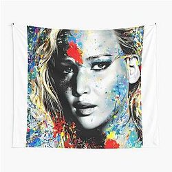 Jennifer Lawrence Tapestry