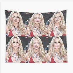 Jennifer Lawrence Autograph Tapestry