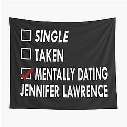 Jennifer Lawrence Tapestry