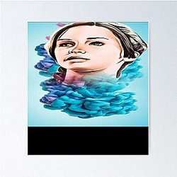 Jennifer Lawrence Geschenk Poster