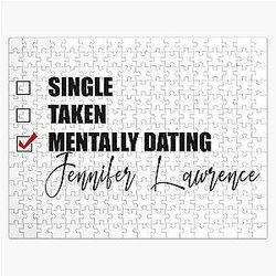 Mentally Dating Jennifer Lawrence Jigsaw Puzzle does not need cleaning because there are no duplicate words in sequence.