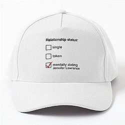Mentally dating Jennifer Lawrence Baseball Cap
