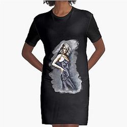 Mens Best Gift for Everyone Jennifer Lawrence Graphic T Shirt Dress