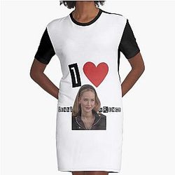 I love Jennifer Lawrence T-Shirt Dress