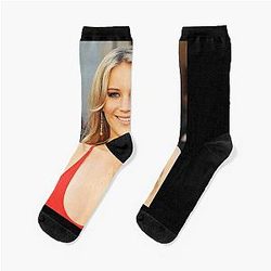 Retro Jennifer Lawrence's Long Layers Socks