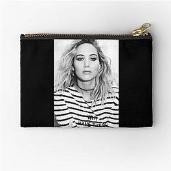Mens Funny Jennifer Lawrence Black White Gifts For Birthday Zipper Pouch