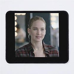 Vintage Jennifer Lawrence Cute Mouse Pad