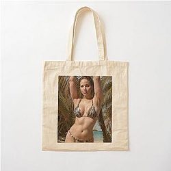 Jennifer Lawrence Cotton Tote Bag