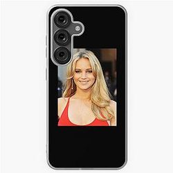 Retro Jennifer Lawrence's Long Layers Wave Samsung Galaxy Soft Case