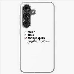 Mentally Dating Jennifer Lawrence Soft Case for Samsung Galaxy
