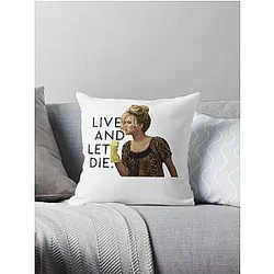Jennifer Lawrence Live Die Cool regalo Idea tiro cuscino