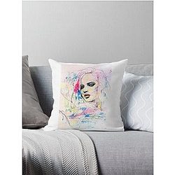 Jennifer Lawrence Throw Pillow