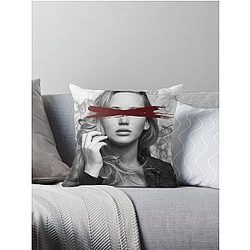 Dead Stars of Our Youth - Jennifer Lawrence Throw Pillow
